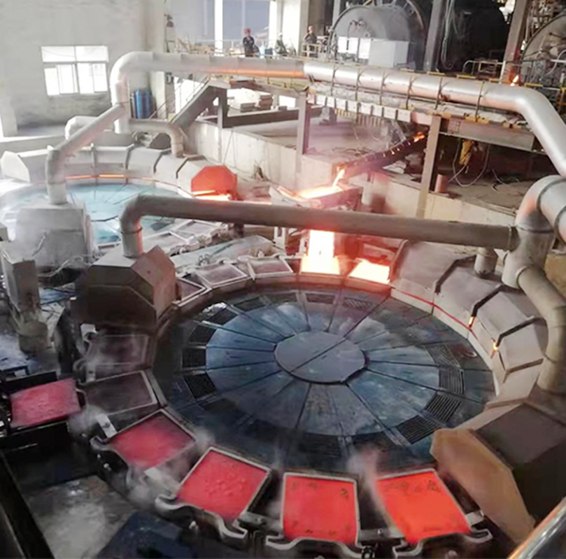 Disc casting machine