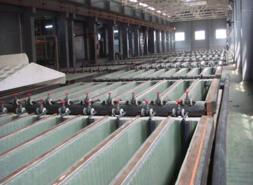 Electrolytic antimony equipment