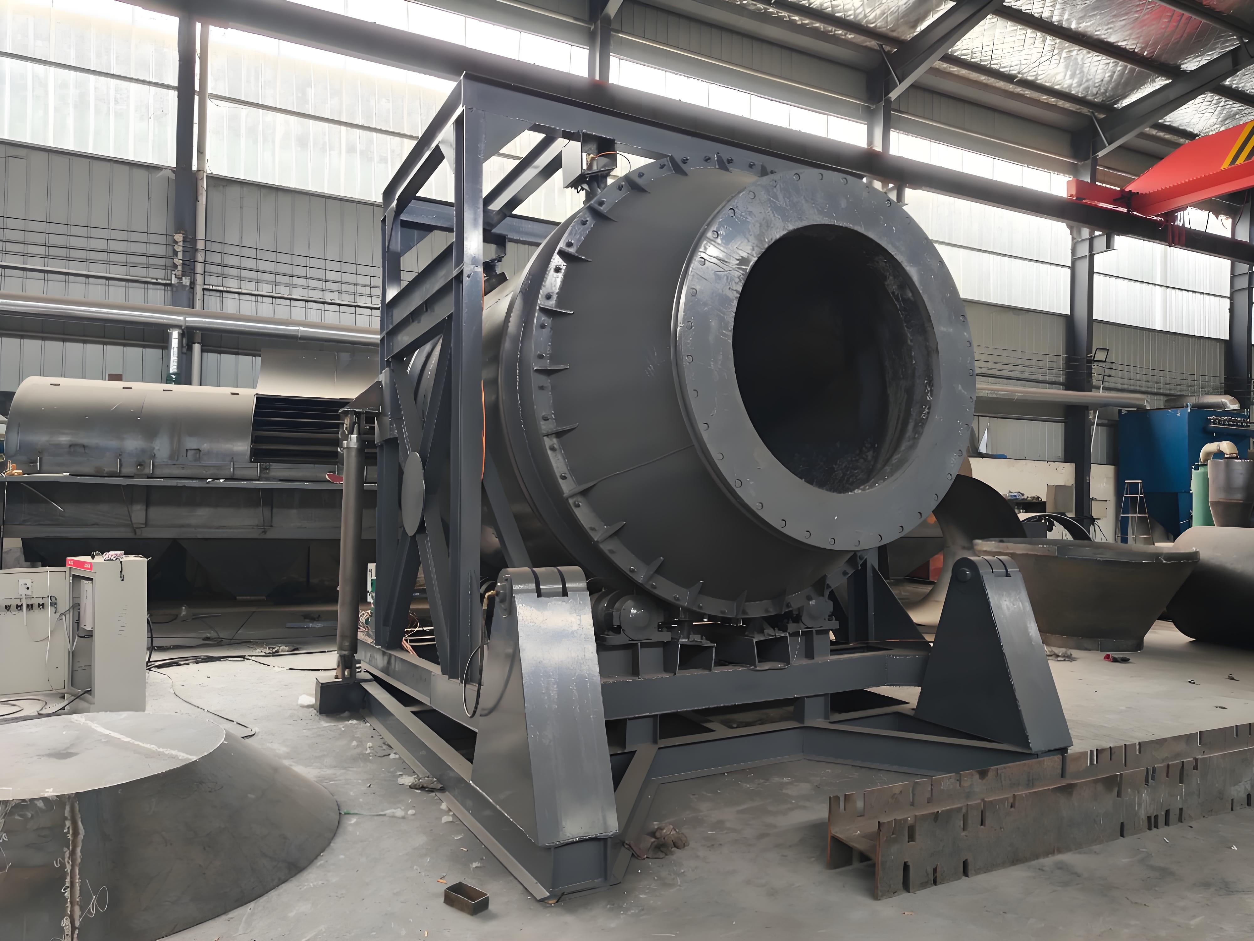 Antimony rotary kiln