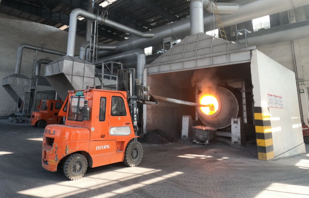 antimony rotary furnace