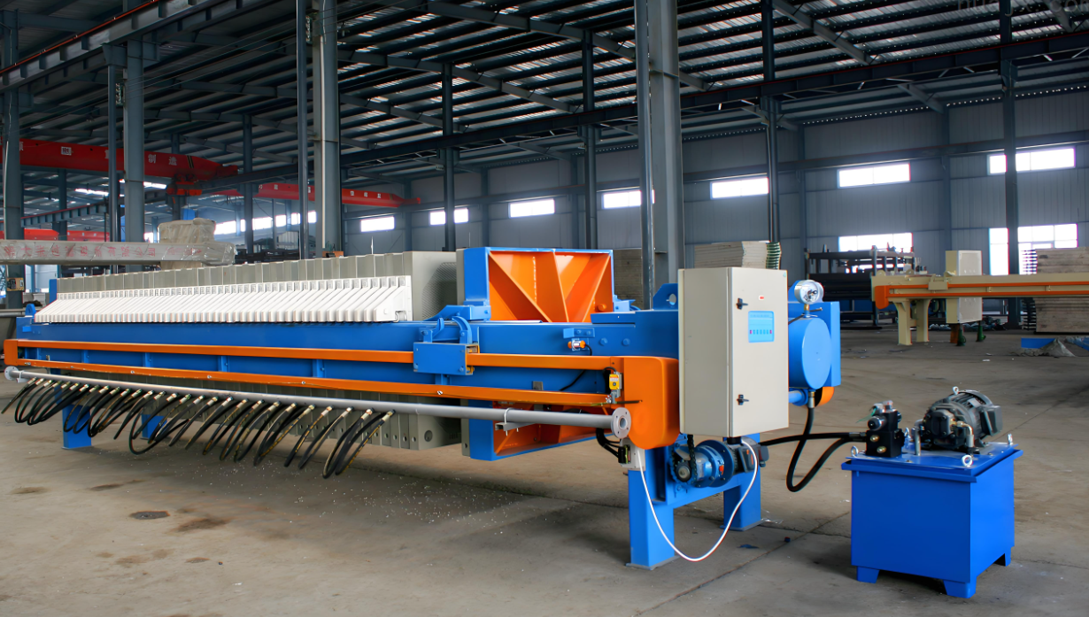 Plate and frame filter press