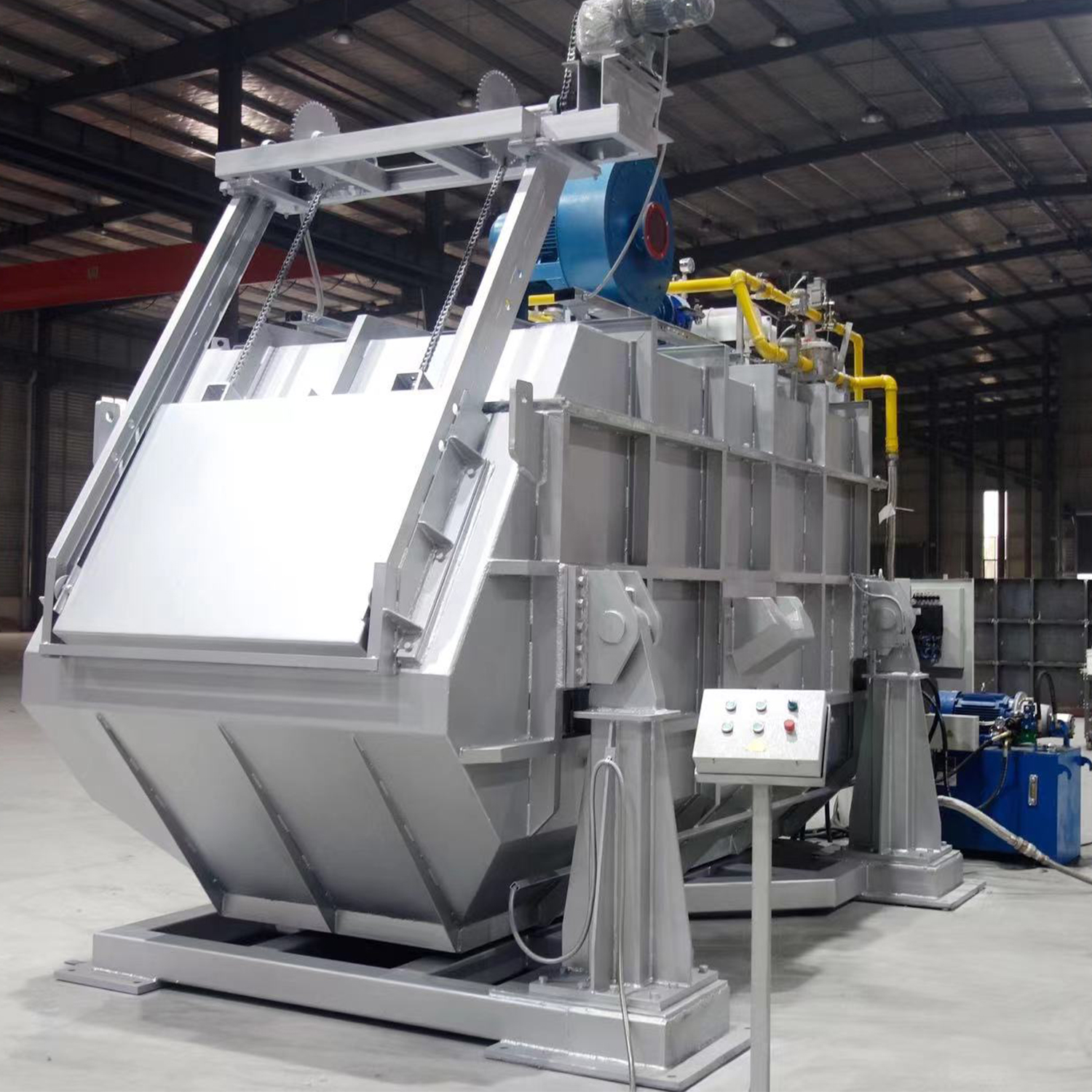 Tilting Aluminum Melting Furnace
